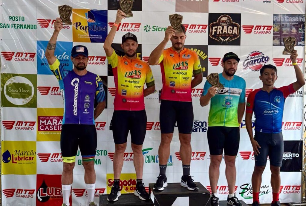 Equipe de Umuarama conquista 10 pódios na Copa Conesul de Mountain Bike