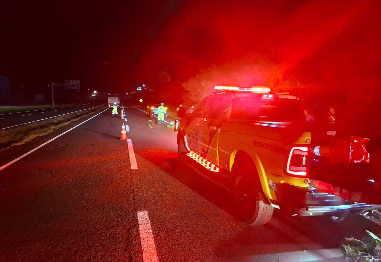Homem morre atropelado ao atravessar a PR-317 em Engenheiro Beltrão