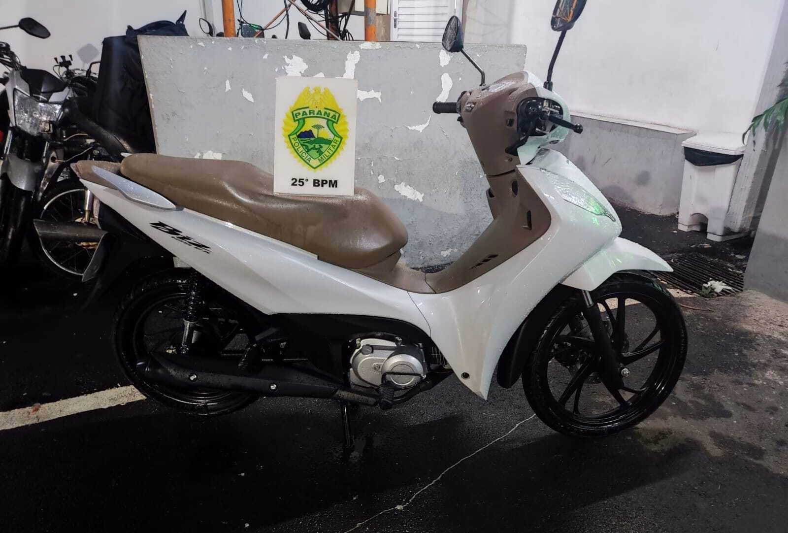 Patrulha Rural recupera Honda Biz furtada durante operação em Douradina